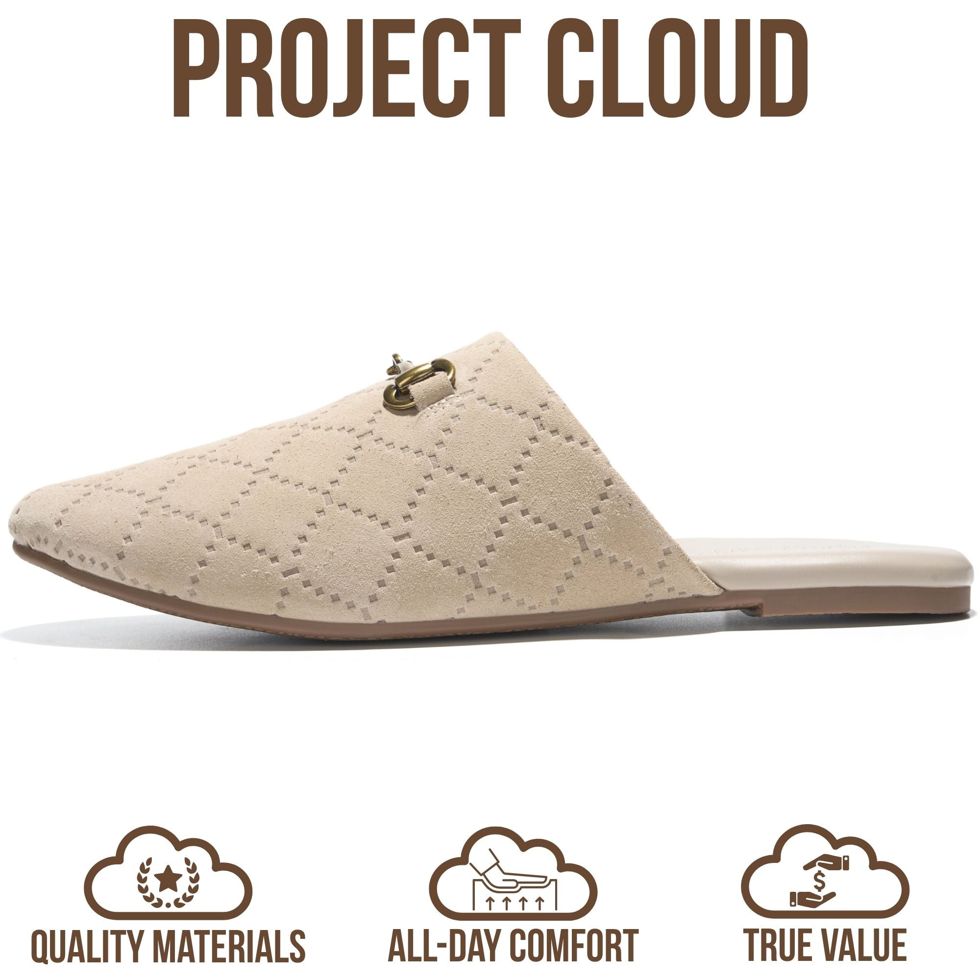 Cassidy | Mules con Bocado | Memory Foam | Ligeras | Antideslizantes