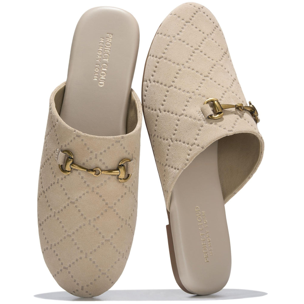 Cassidy | Mules con Bocado | Memory Foam | Ligeras | Antideslizantes