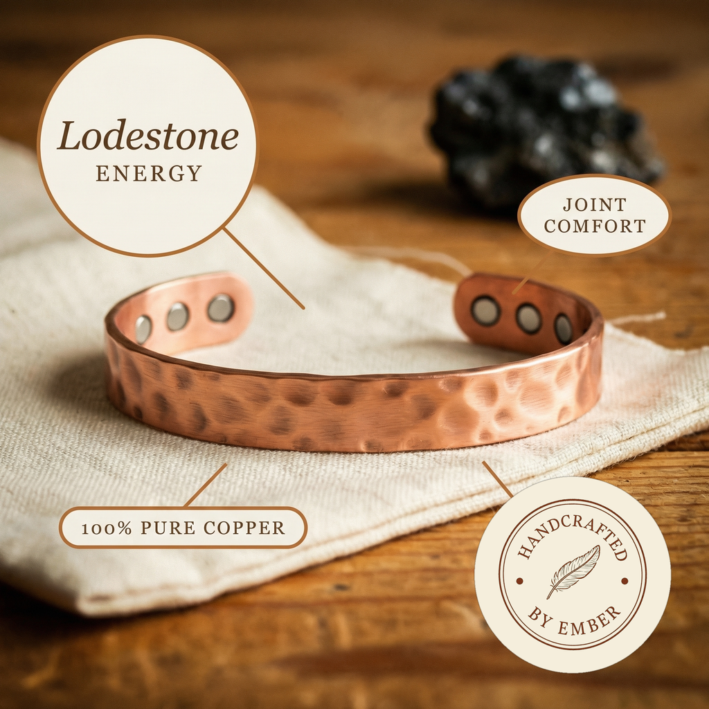 Pulsera de Cobre Ember's Lodestone