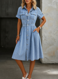 Deborah | Vestido de Manga Corta