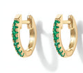 Aretes Colgantes Dorados de Inspiración Costera
