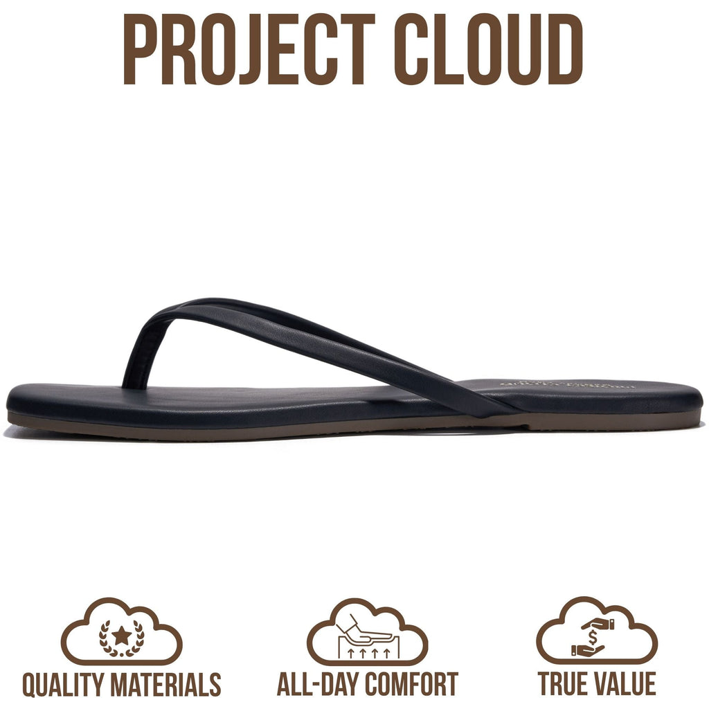 Dedication | Flip Flops con Punta Cuadrada | Memory Foam | Antideslizantes