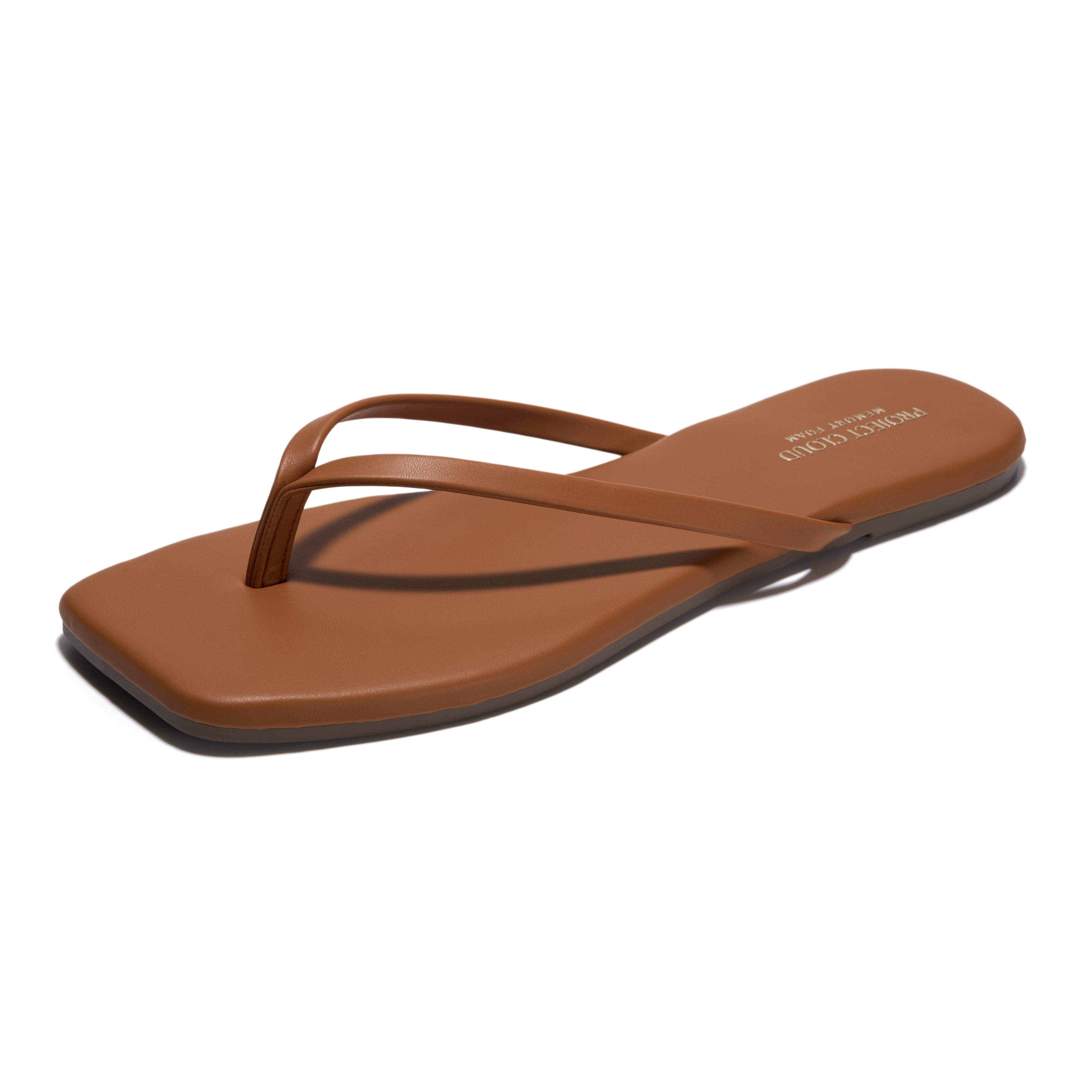 Dedication | Flip Flops con Punta Cuadrada | Memory Foam | Antideslizantes