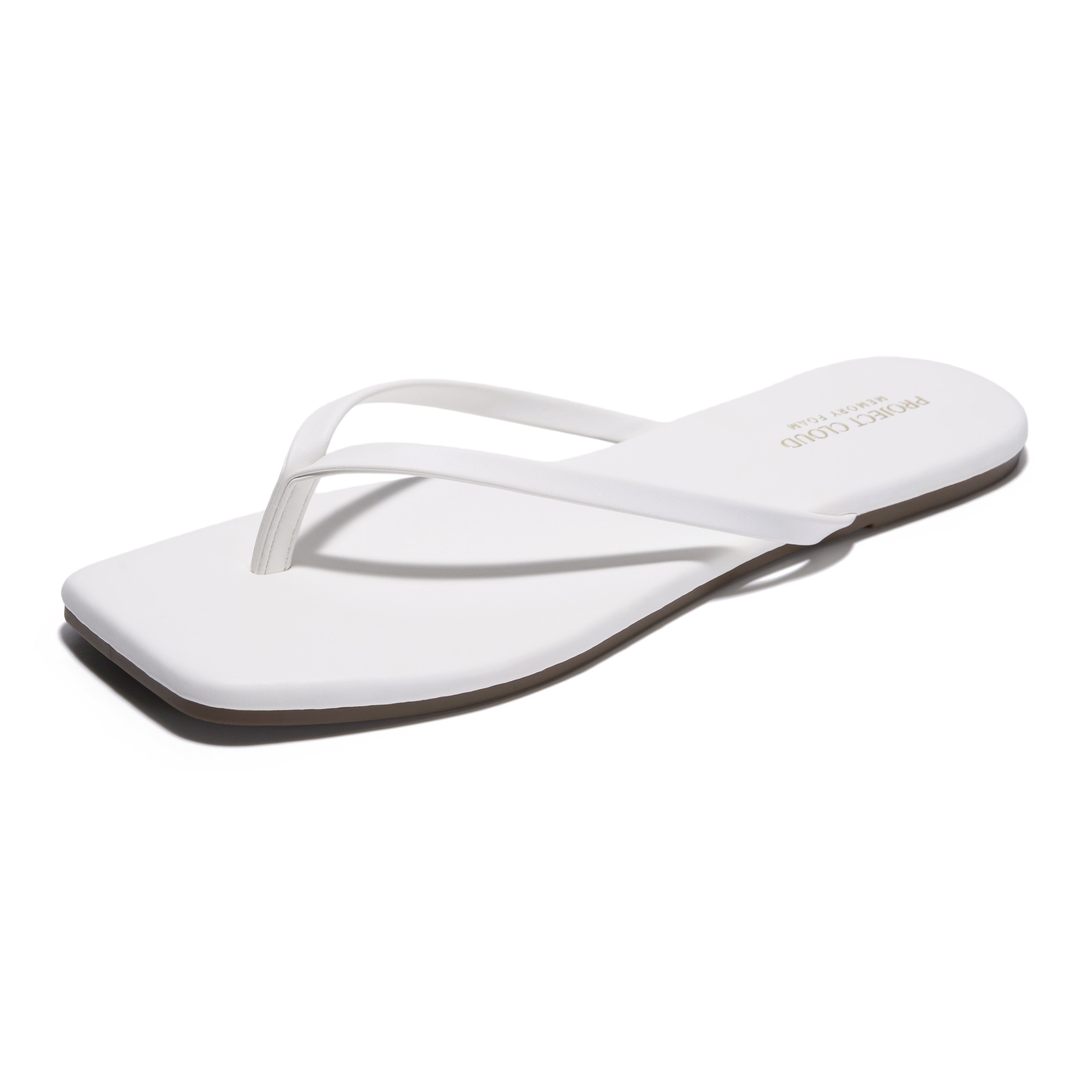 Dedication | Flip Flops con Punta Cuadrada | Memory Foam | Antideslizantes