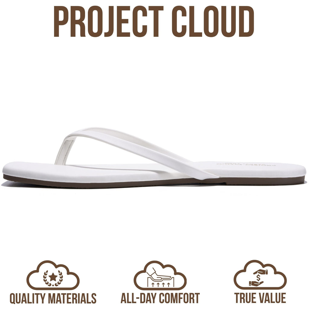 Dedication | Flip Flops con Punta Cuadrada | Memory Foam | Antideslizantes