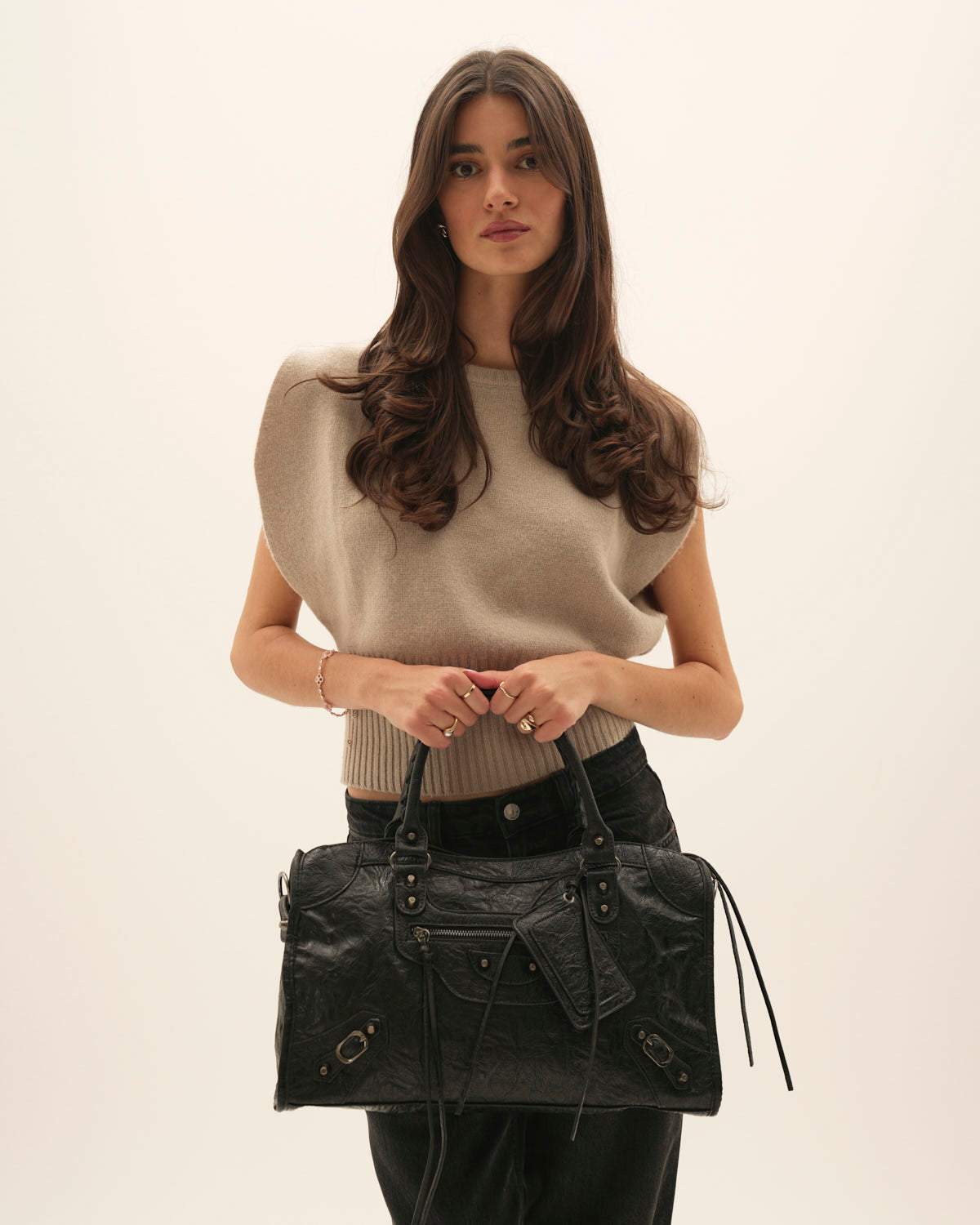 Bolso It Girl Grande - Negro