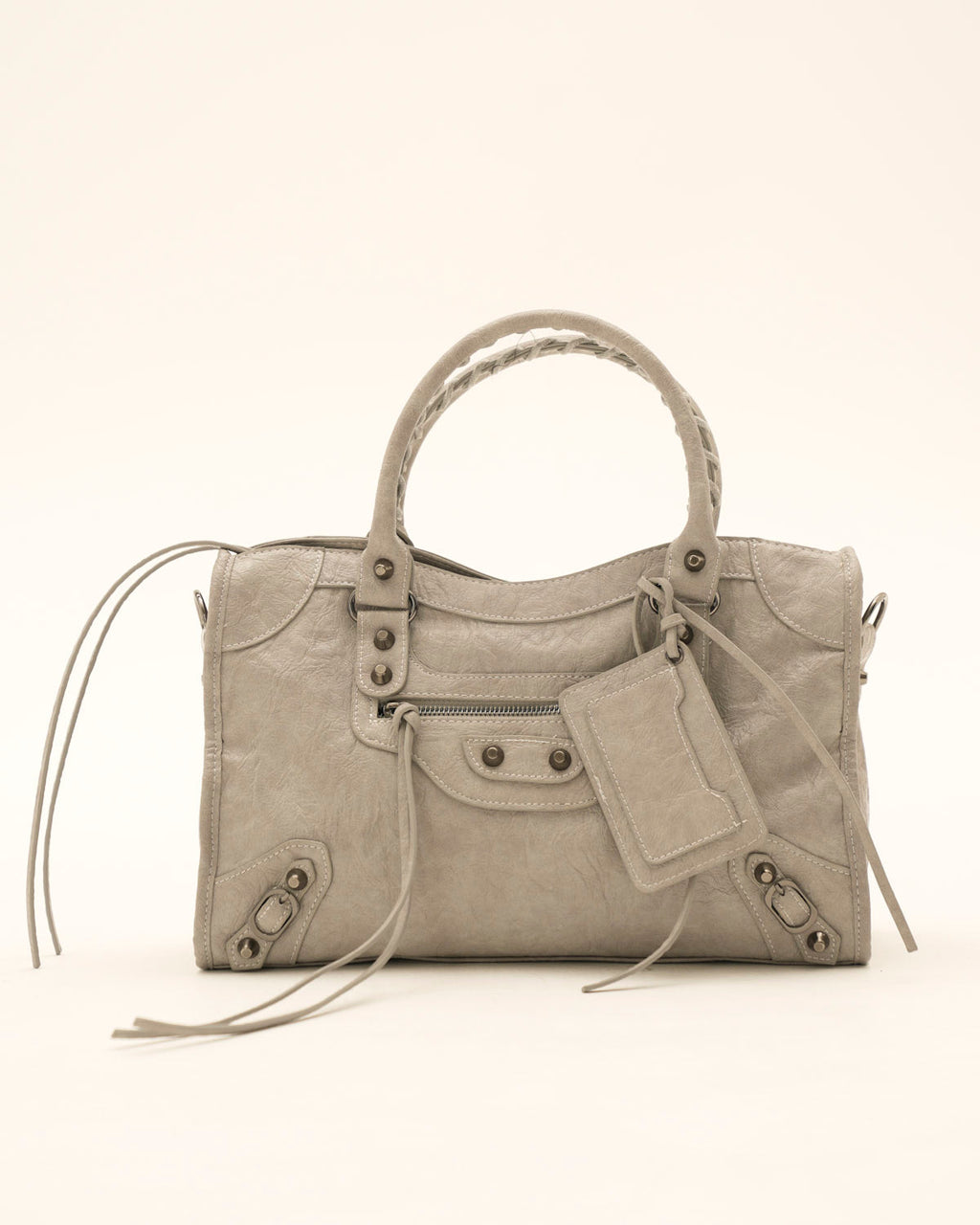 Bolso It Girl Mediano - Gris Claro