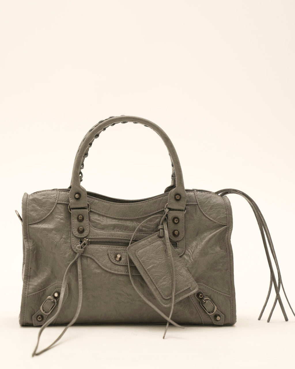 Bolso It Girl Mediano - Gris Oscuro