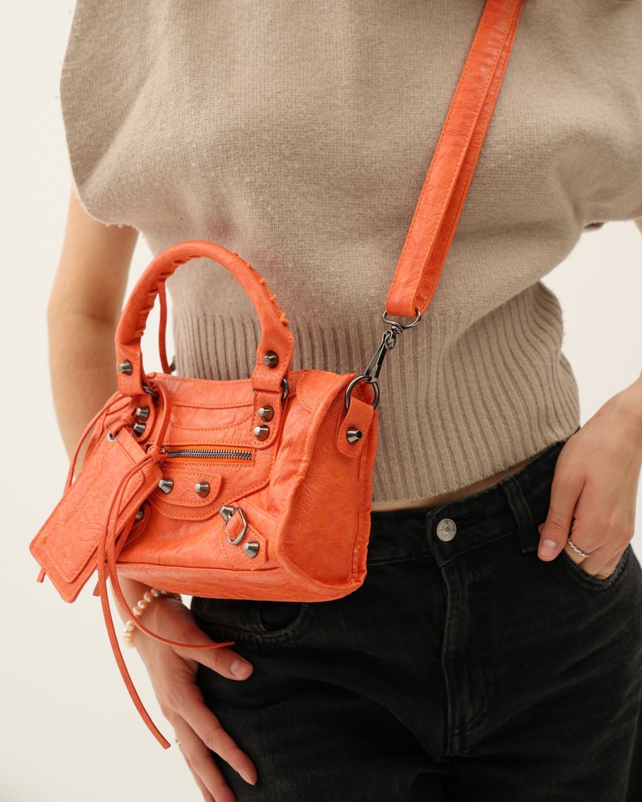 Bolso It Girl Pequeño - Coral