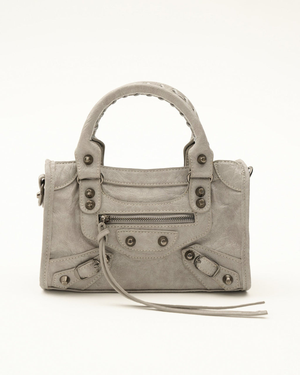 Bolso It Girl Pequeño - Gris Claro