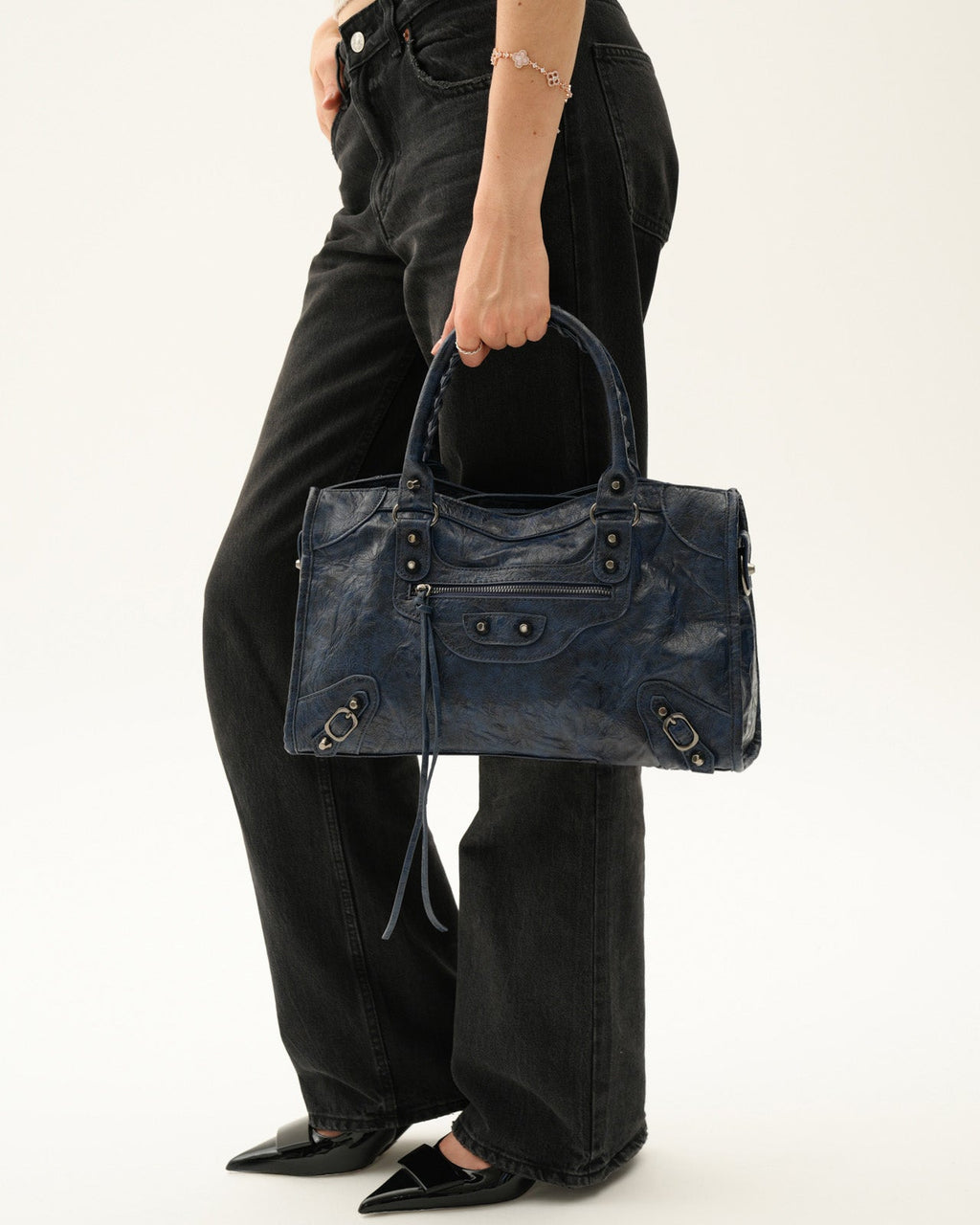Bolso It Girl Mediano - Azul Marino