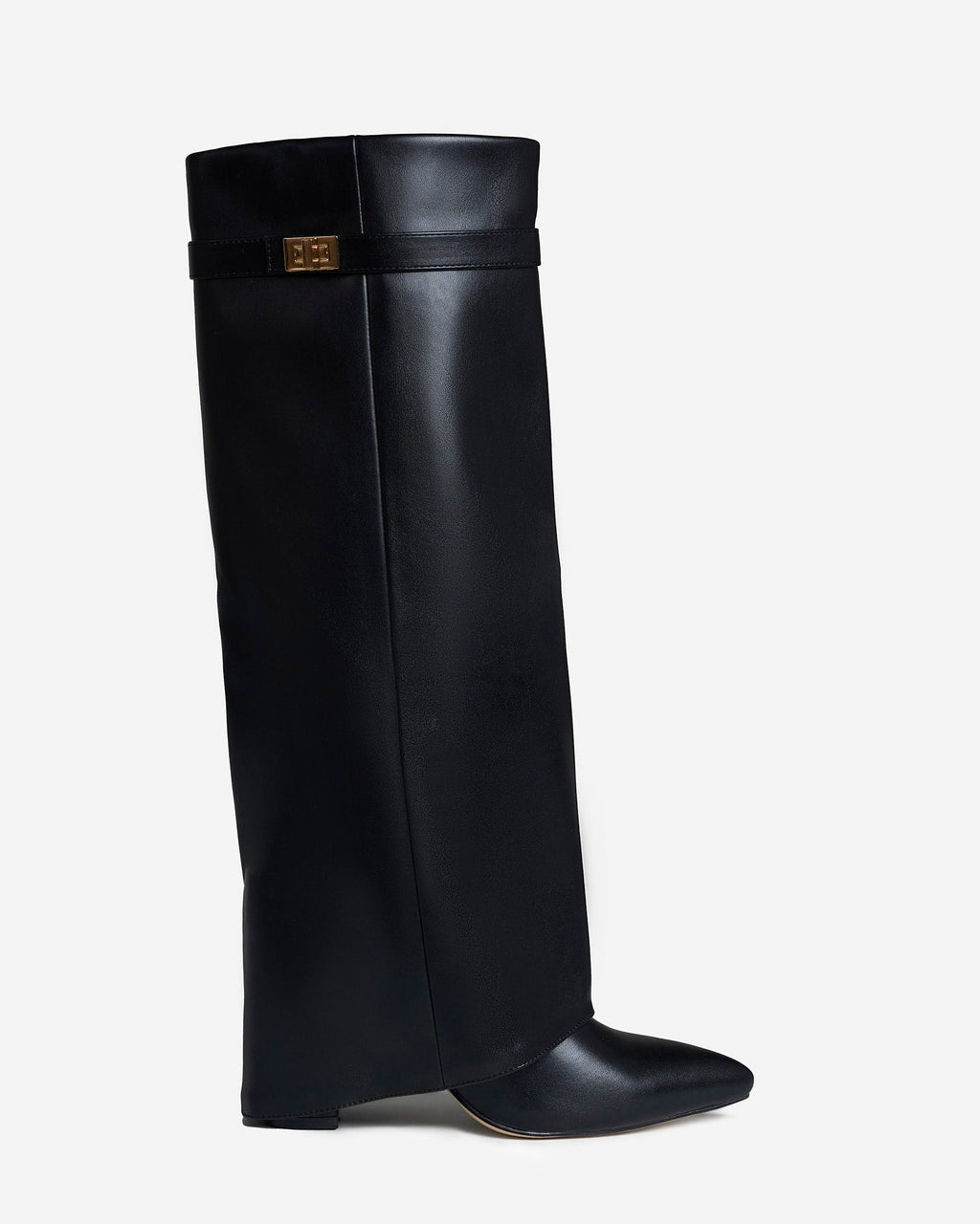 Lavista | Botas de Cuero hasta la Rodilla - Negro
