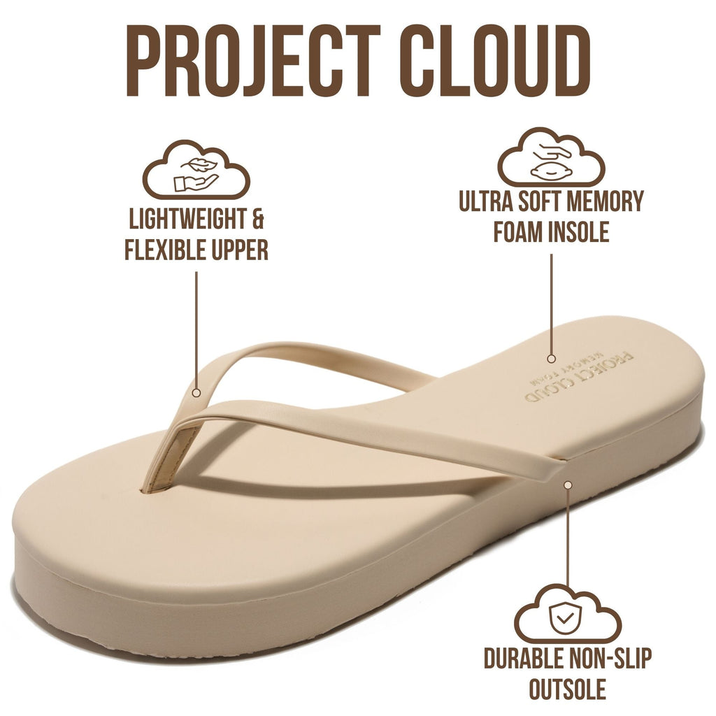 Elevation | Sandalias de Verano con Tira | Memory Foam | Ligeras | Antideslizantes