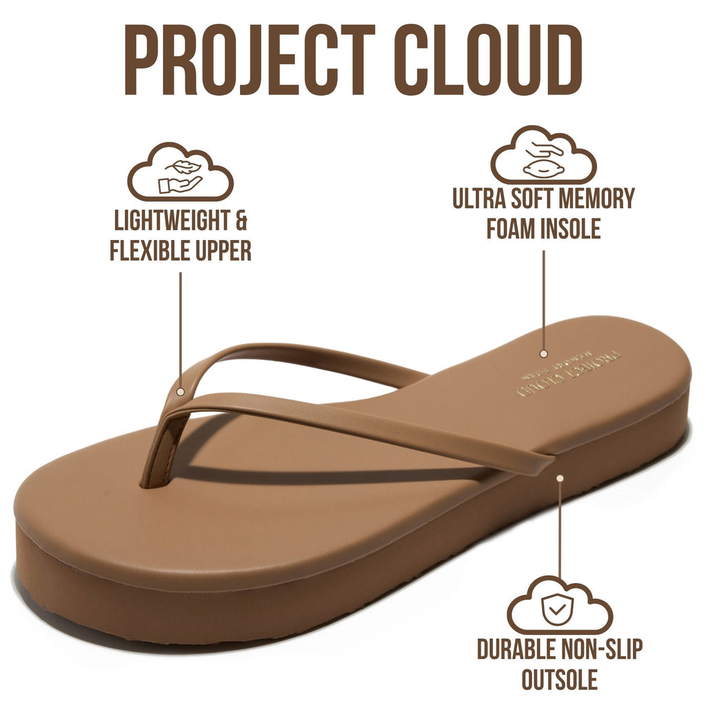 Elevation | Sandalias de Verano con Tira | Memory Foam | Ligeras | Antideslizantes