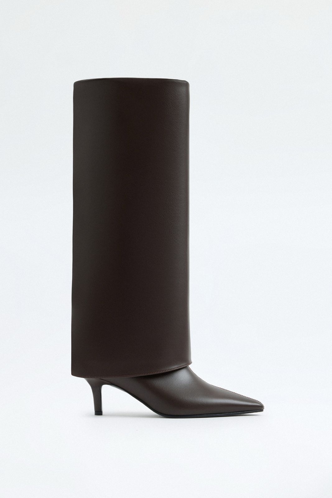 Barfin | Botas de Cuero hasta la Rodilla - Café Oscuro