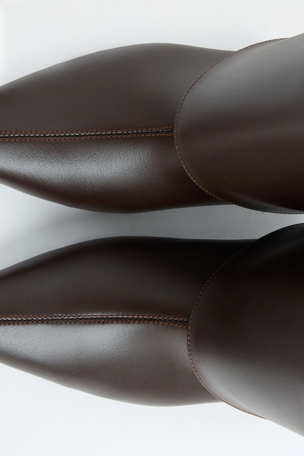 Barfin | Botas de Cuero hasta la Rodilla - Café Oscuro