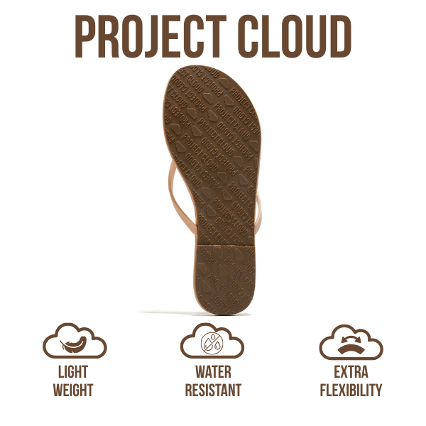 Foundations | Flip Flops de Eco-Cuero | Memory Foam | Ligeras | Antideslizantes