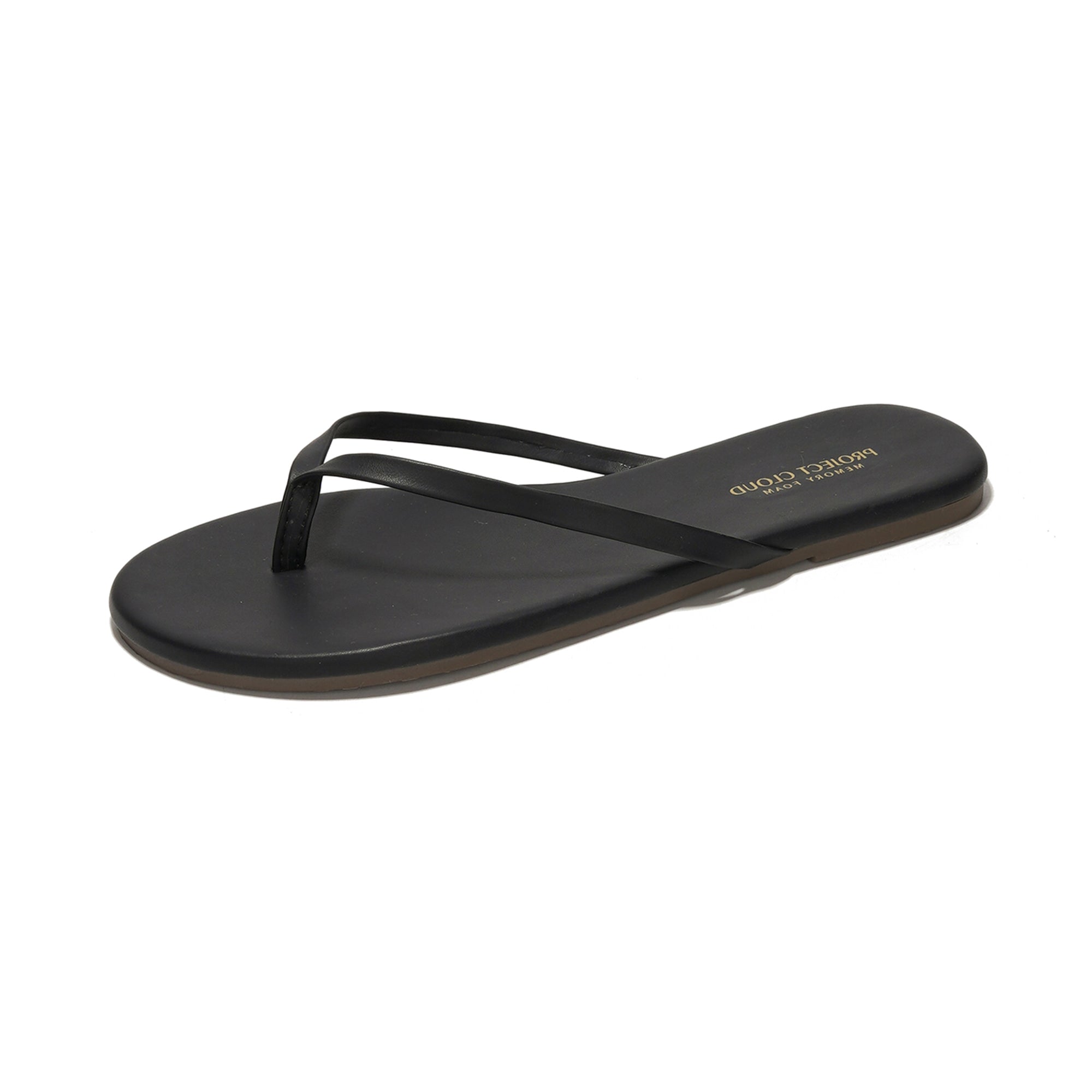 Foundations | Flip Flops de Eco-Cuero | Memory Foam | Ligeras | Antideslizantes