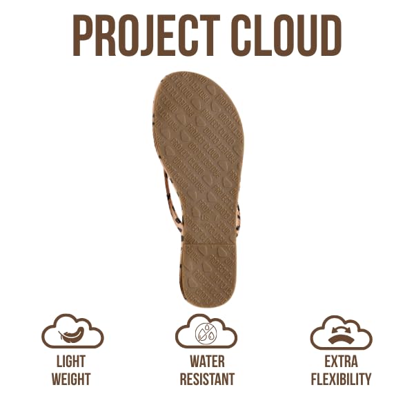 Foundations | Flip Flops de Eco-Cuero | Memory Foam | Ligeras | Antideslizantes