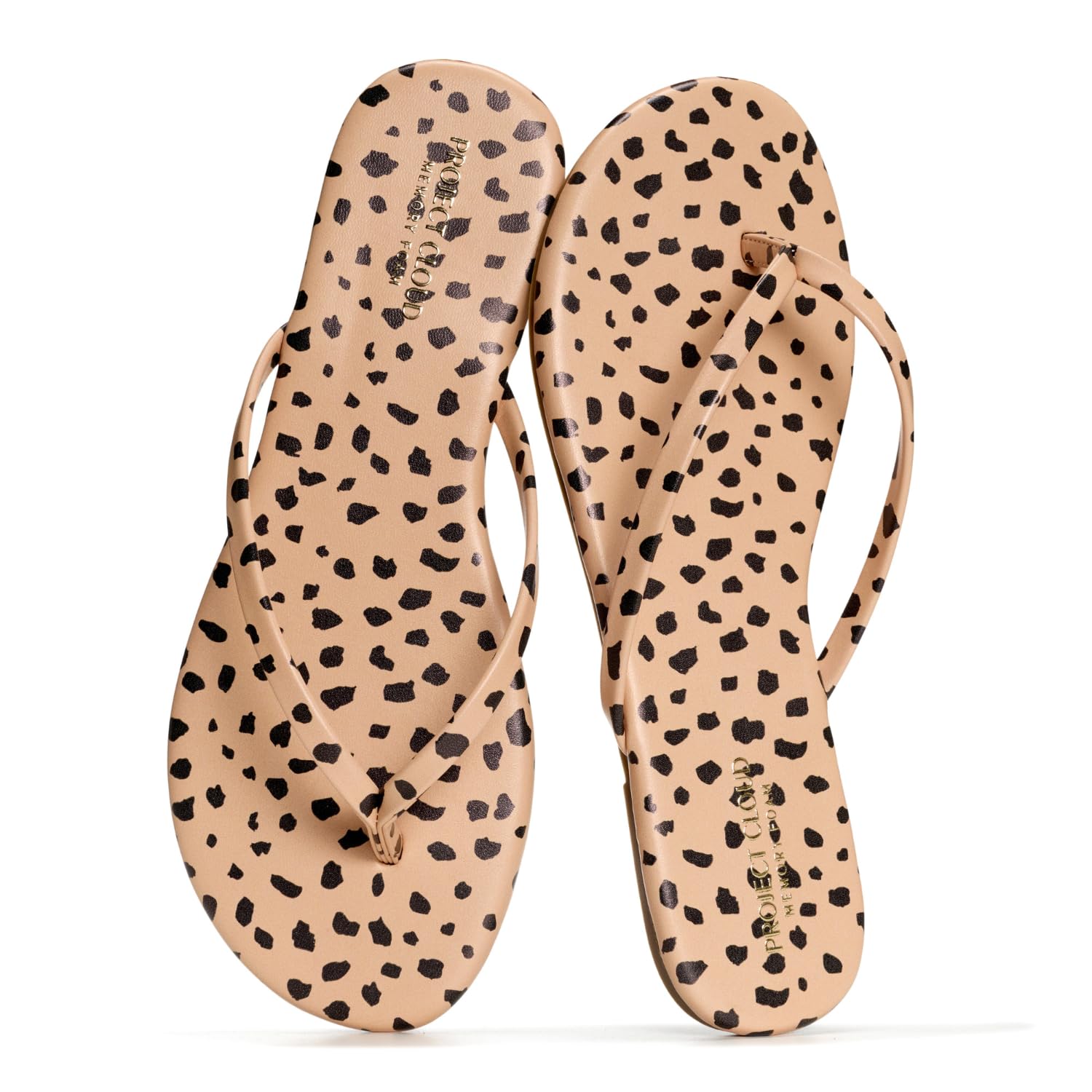 Foundations | Flip Flops de Eco-Cuero | Memory Foam | Ligeras | Antideslizantes