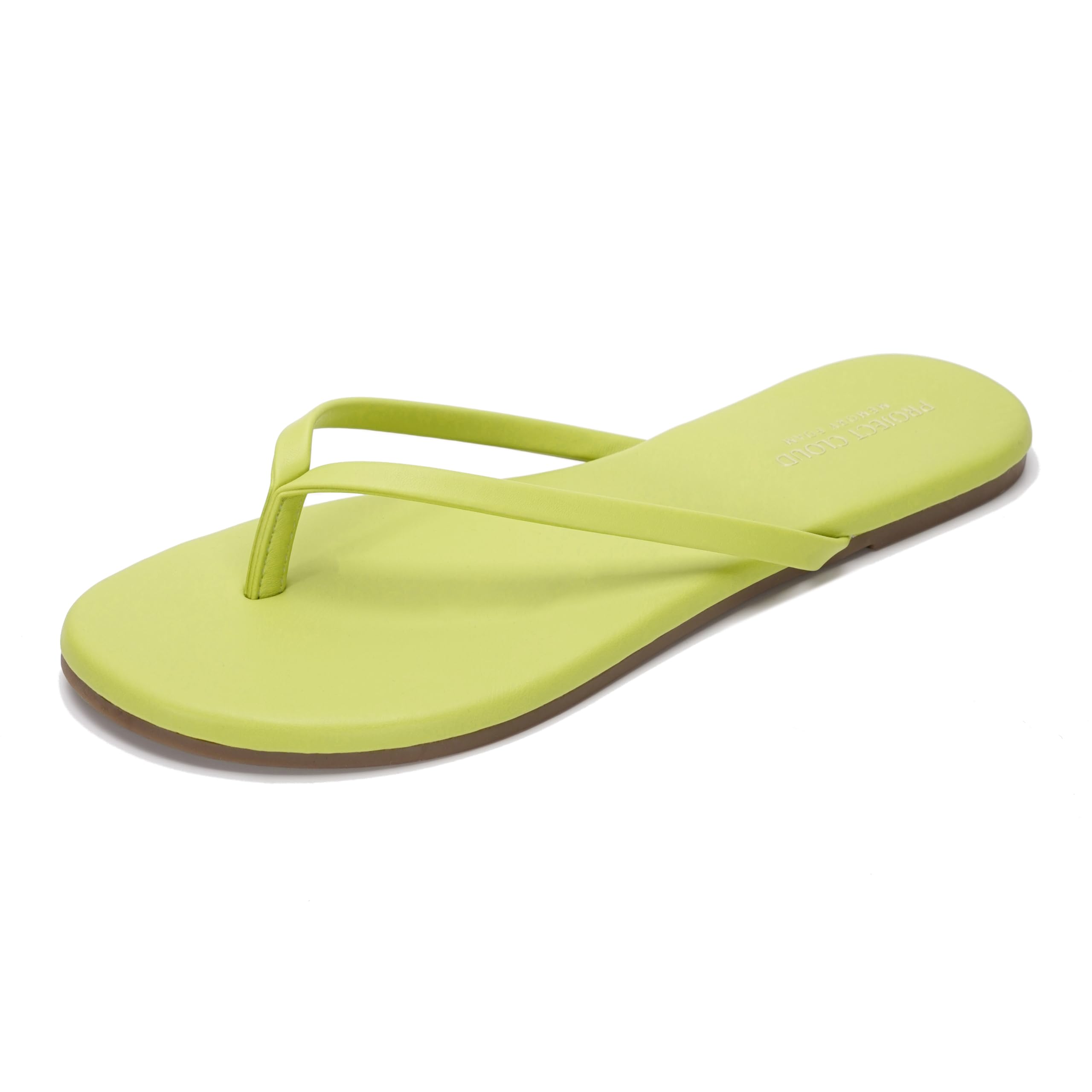 Foundations | Flip Flops de Eco-Cuero | Memory Foam | Ligeras | Antideslizantes