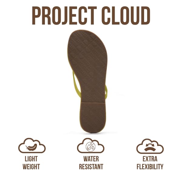 Foundations | Flip Flops de Eco-Cuero | Memory Foam | Ligeras | Antideslizantes