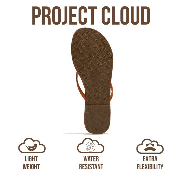 Foundations | Flip Flops de Eco-Cuero | Memory Foam | Ligeras | Antideslizantes