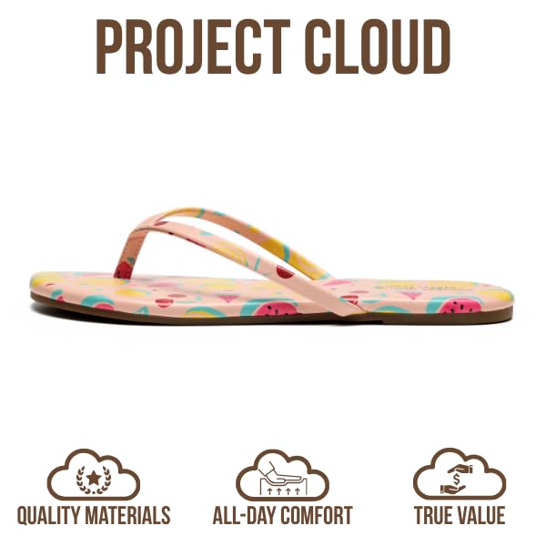 Foundations | Flip Flops de Eco-Cuero | Memory Foam | Ligeras | Antideslizantes
