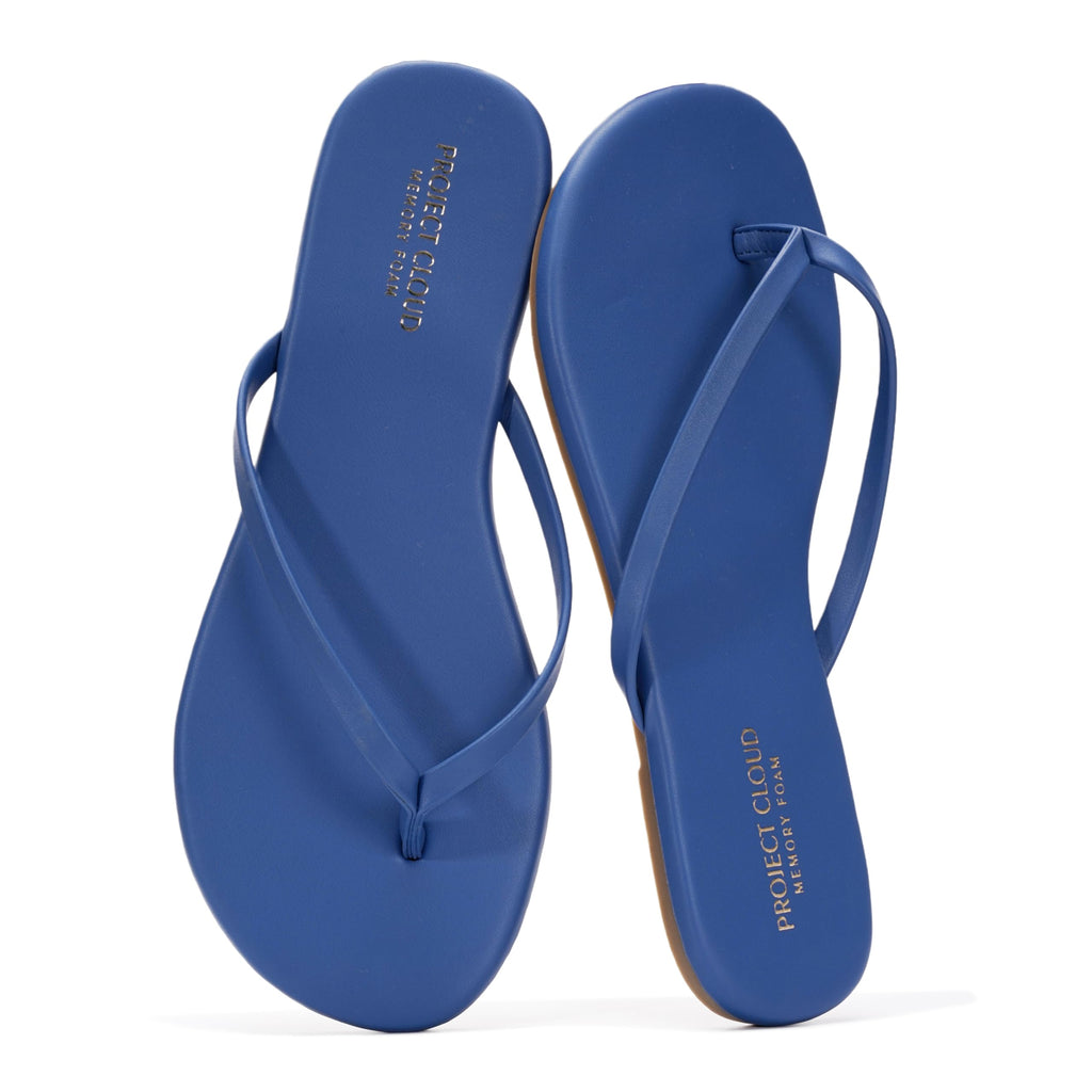 Foundations | Flip Flops de Eco-Cuero | Memory Foam | Ligeras | Antideslizantes