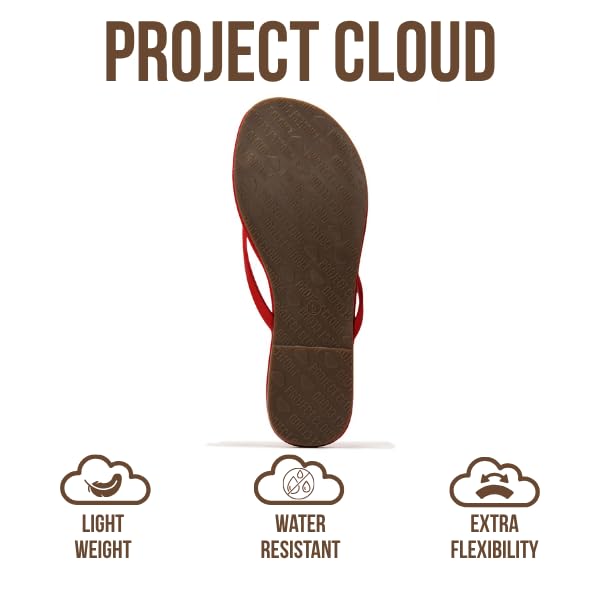Foundations | Flip Flops de Eco-Cuero | Memory Foam | Ligeras | Antideslizantes