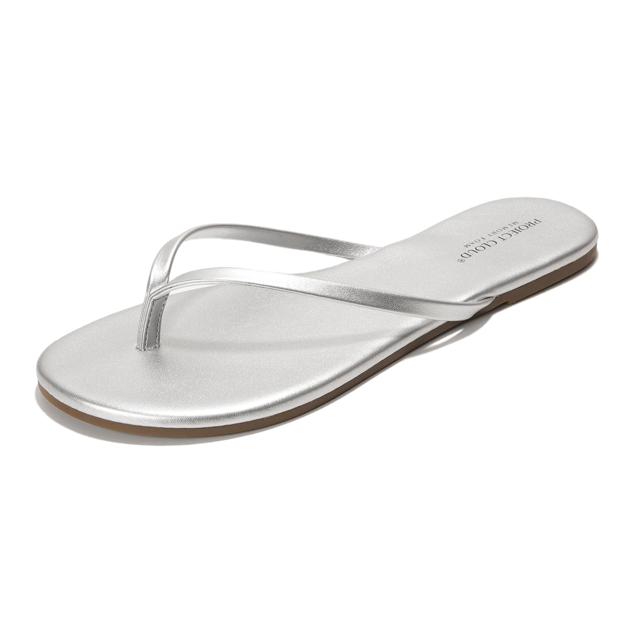 Foundations | Flip Flops de Eco-Cuero | Memory Foam | Ligeras | Antideslizantes