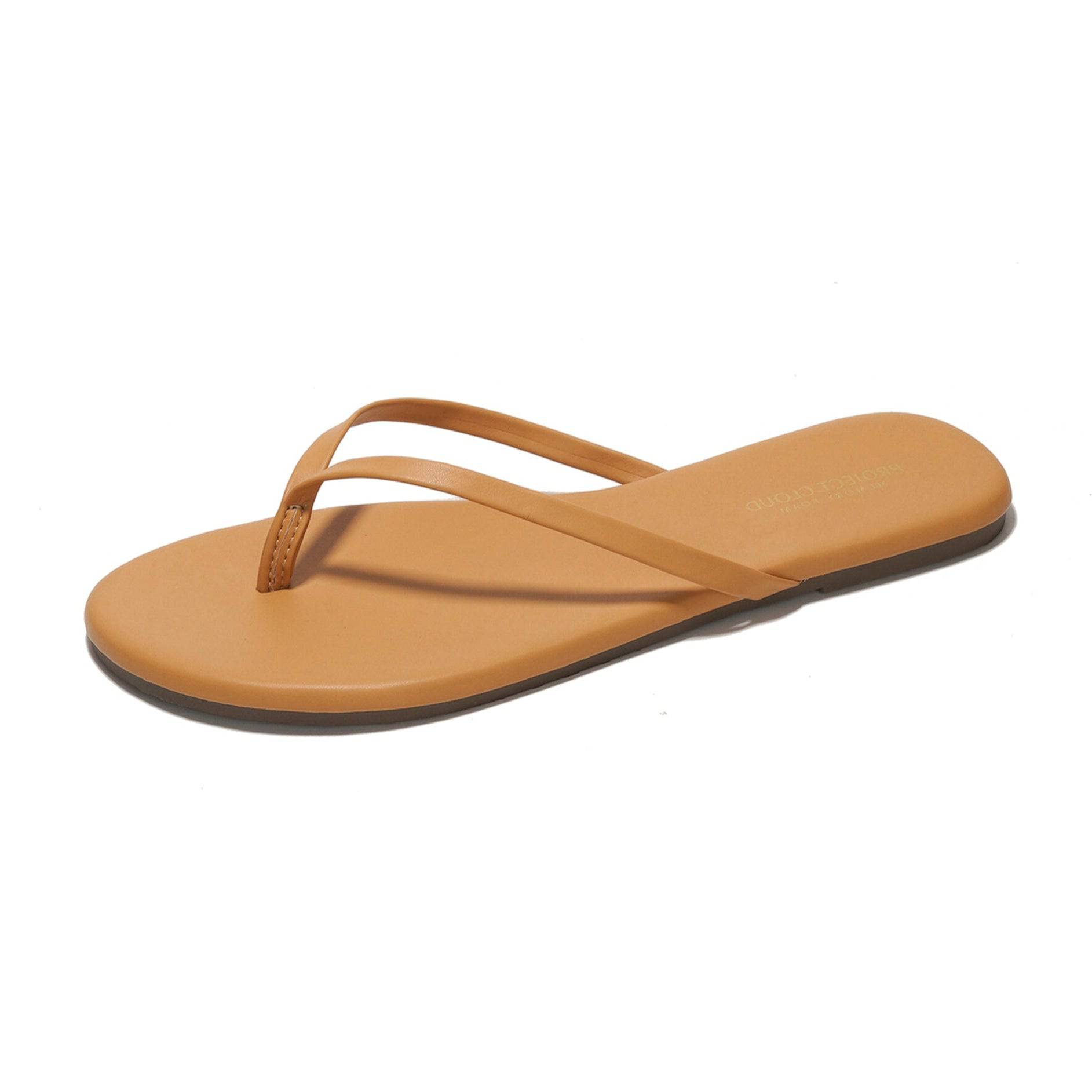 Foundations | Flip Flops de Eco-Cuero | Memory Foam | Ligeras | Antideslizantes