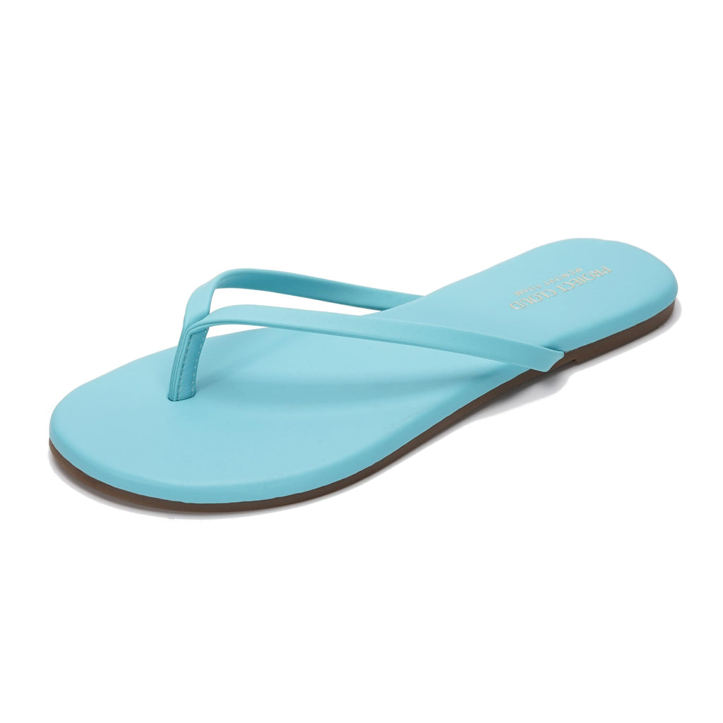 Foundations | Flip Flops de Eco-Cuero | Memory Foam | Ligeras | Antideslizantes
