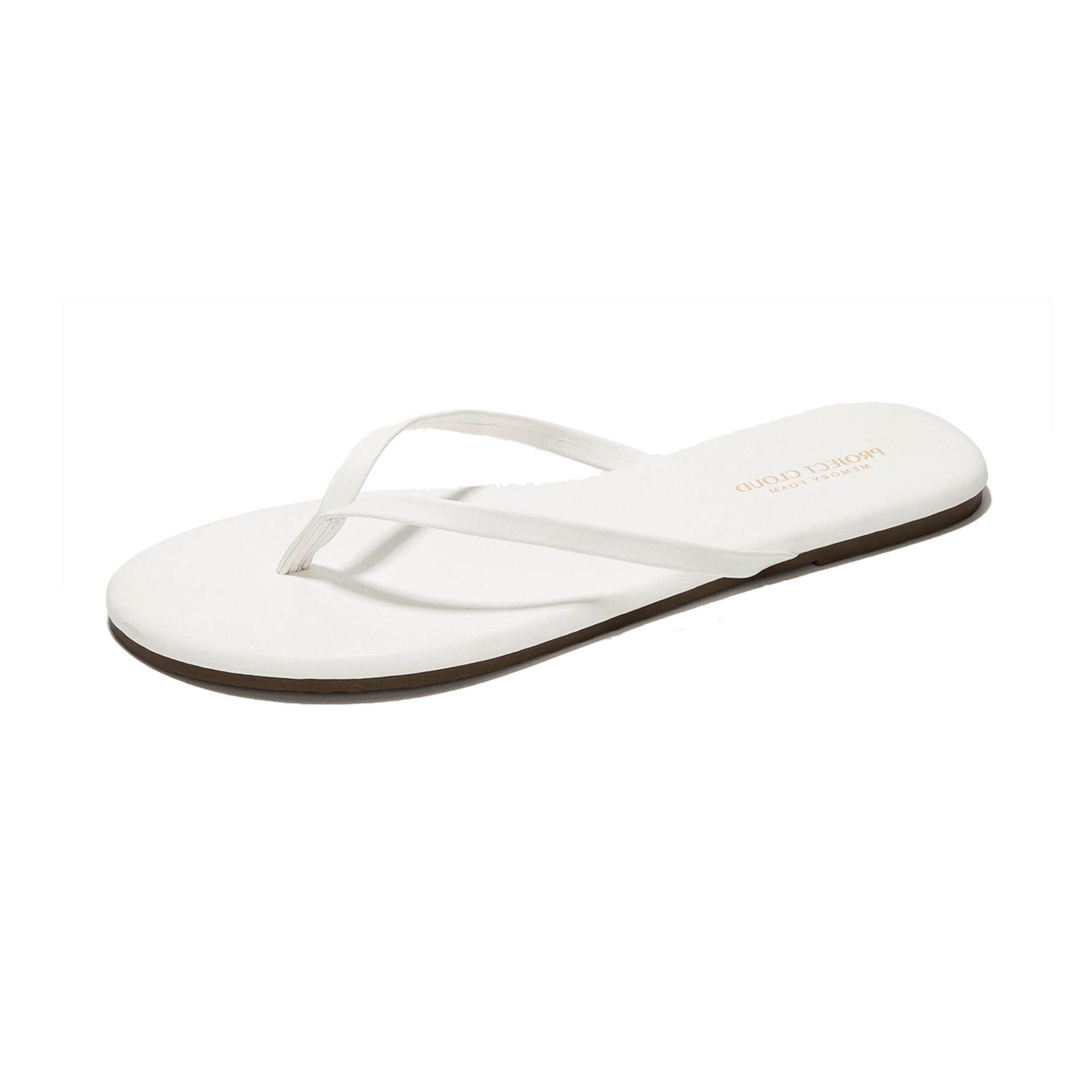 Foundations | Flip Flops de Eco-Cuero | Memory Foam | Ligeras | Antideslizantes