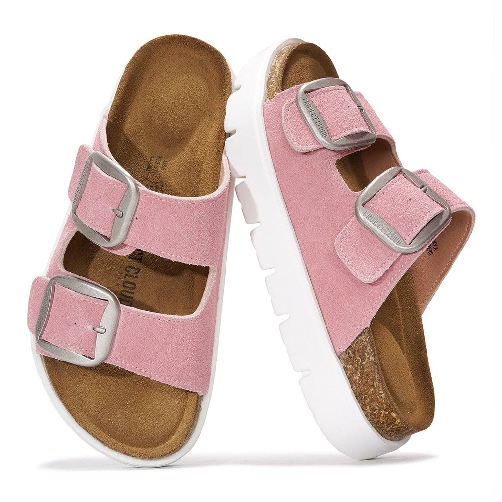 Greece Chunky | Sandalias de Plataforma de Cuero Genuino | Plantilla Plush | Antideslizantes