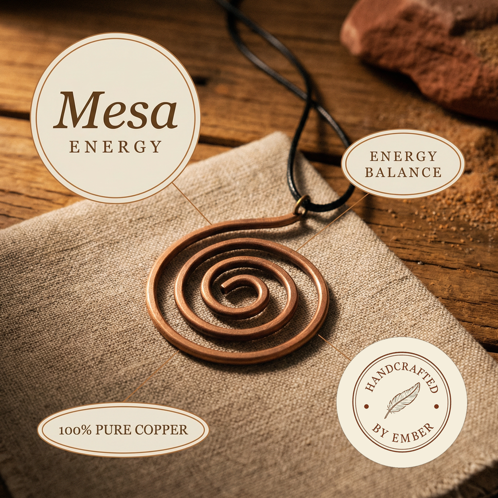 Collar de Cobre Ember's Mesa