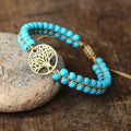 Pulsera Artesanal Atemporal de Turquesa