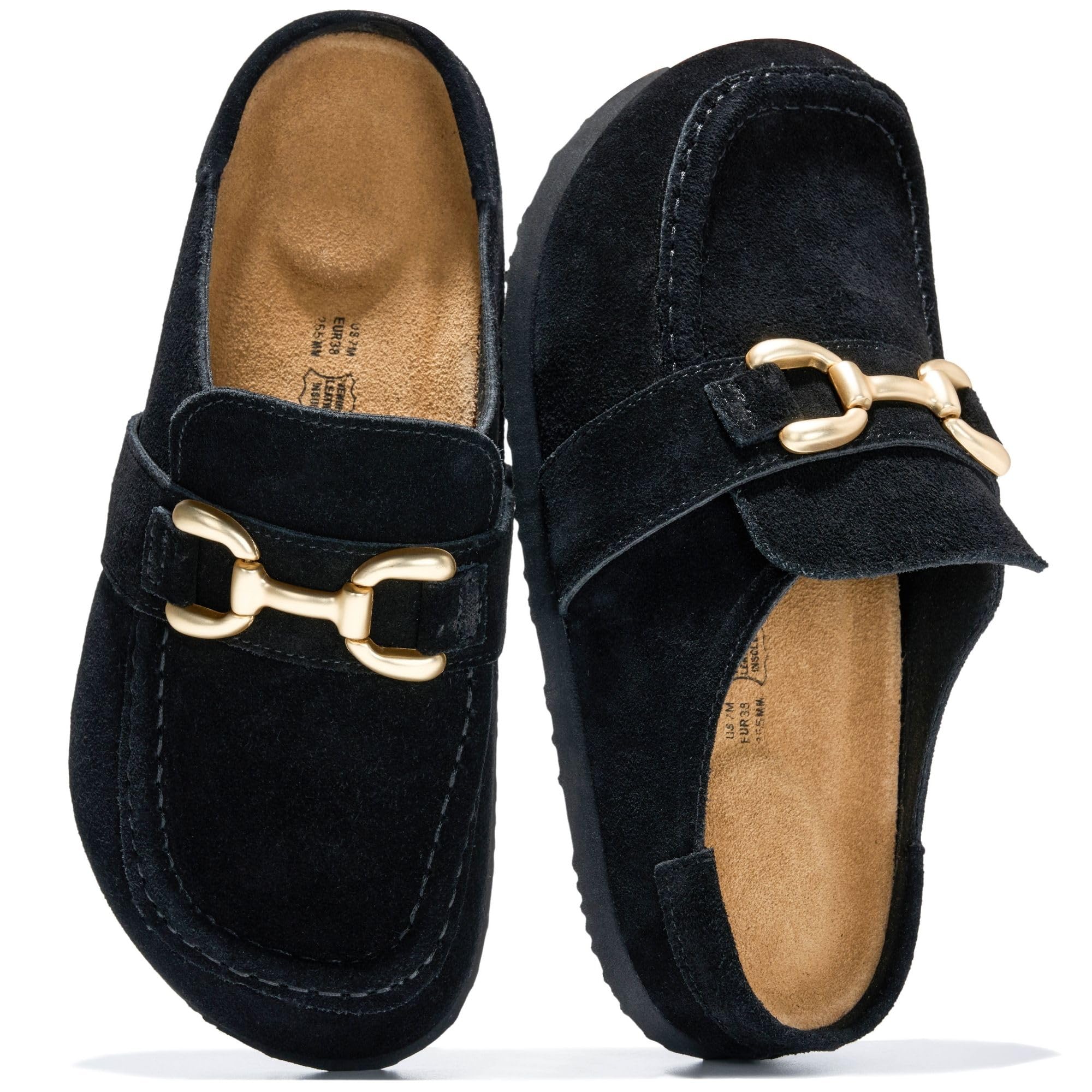 Holly | Mocasines de Cuero Genuino 100% | Ligeros | Antideslizantes