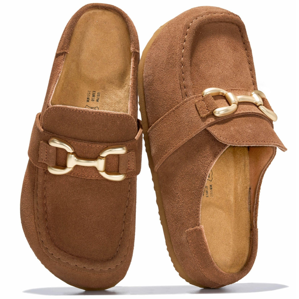 Holly | Mocasines de Cuero Genuino 100% | Ligeros | Antideslizantes