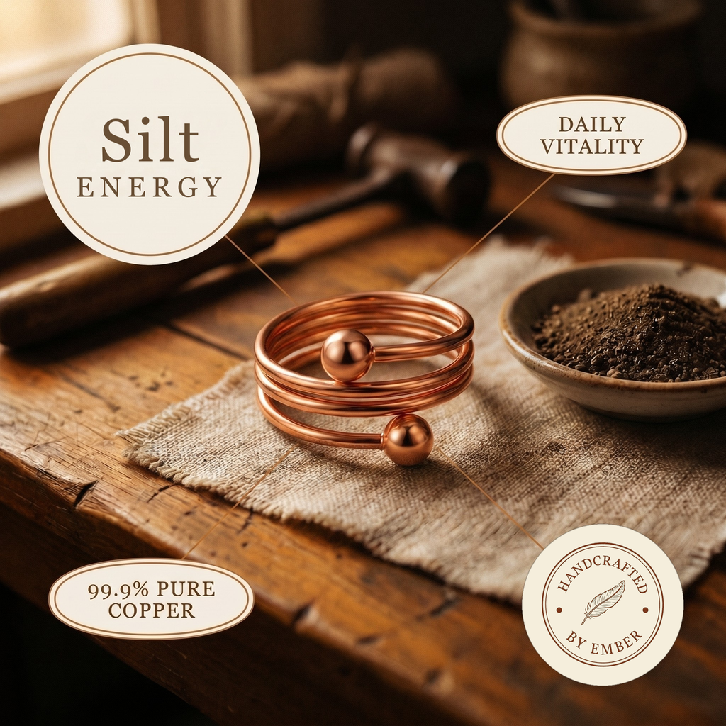 Anillo de Cobre Ember's Silt