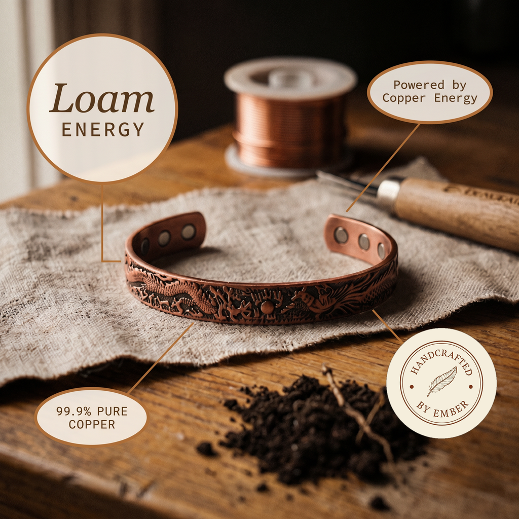 Pulsera de Cobre Ember's Loam