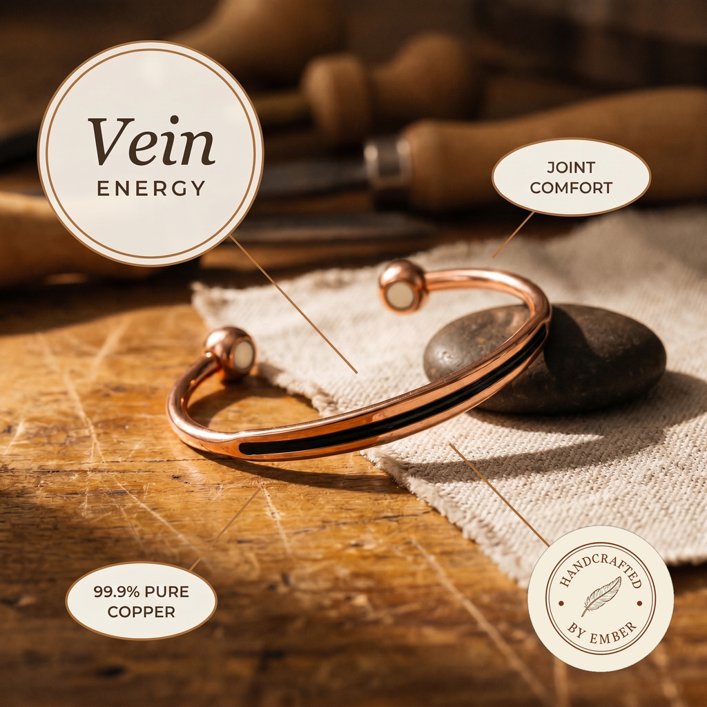 Pulsera de Cobre Ember's Vein