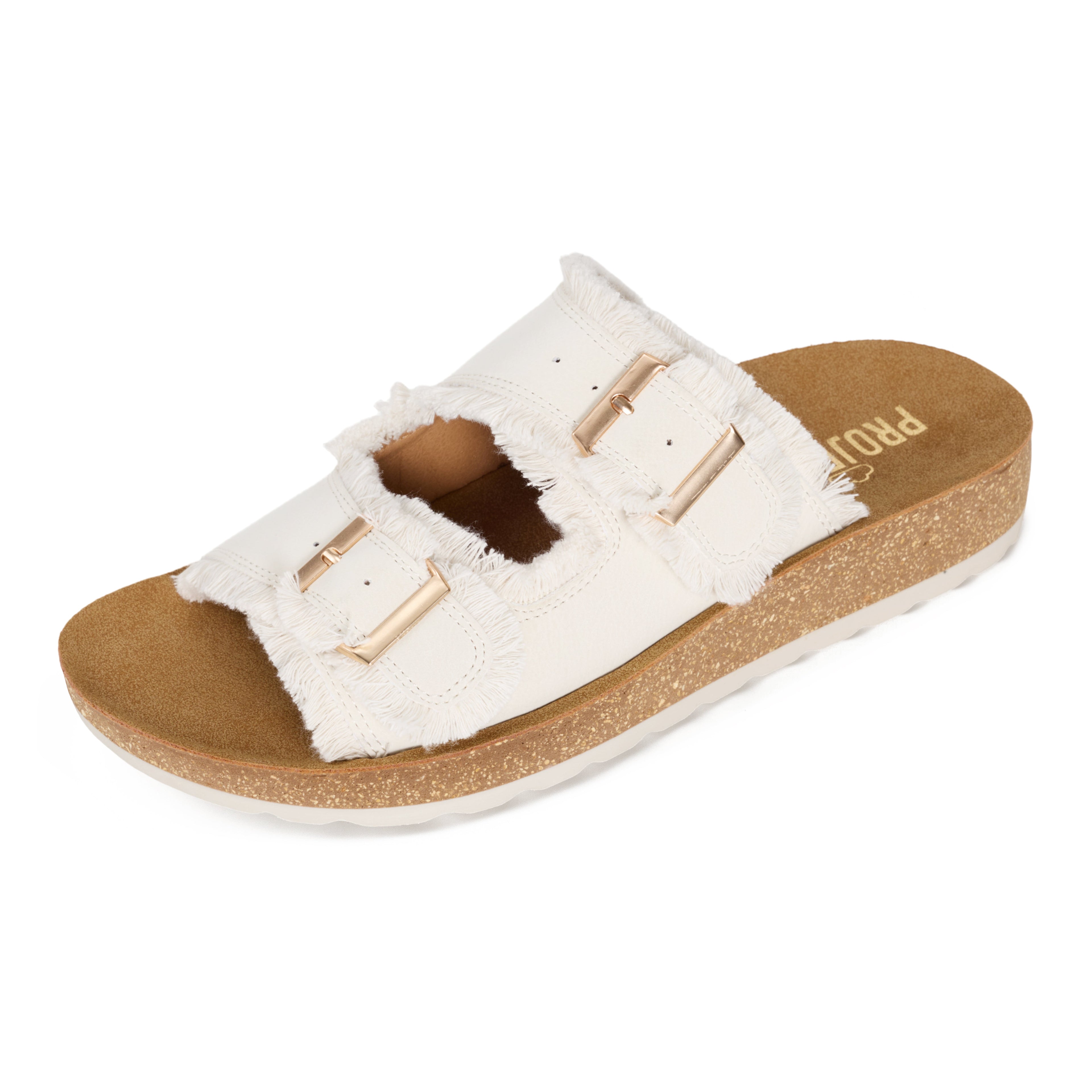 Light | Sandalias con Hebilla | Plantilla Suave y Acolchada | Ligeras | Antideslizantes