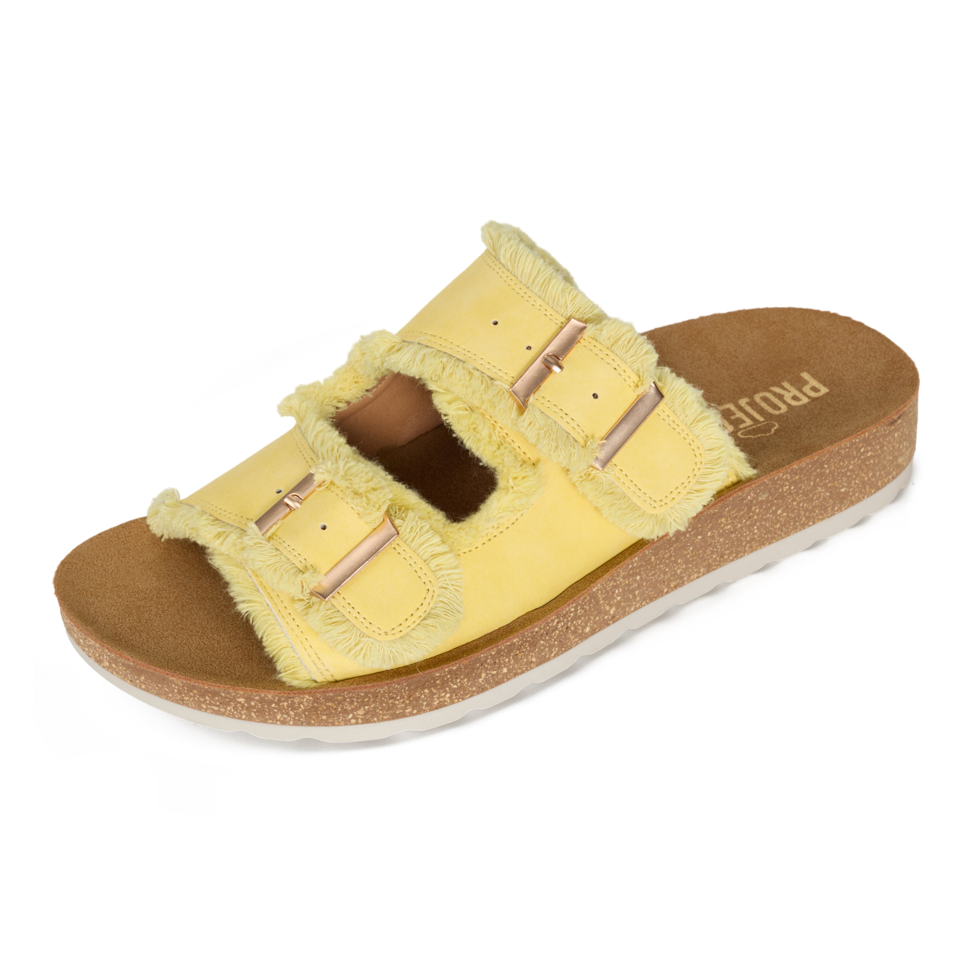 Light | Sandalias con Hebilla | Plantilla Suave y Acolchada | Ligeras | Antideslizantes