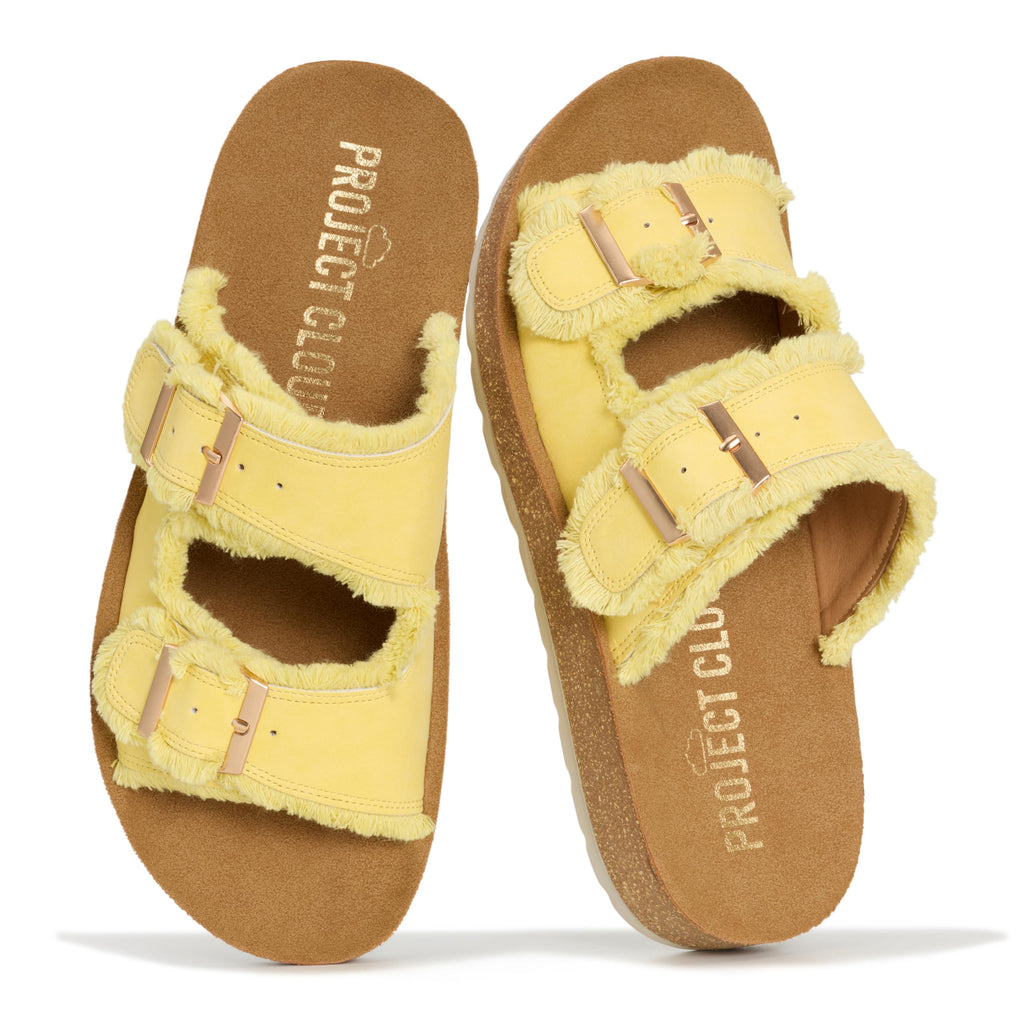 Light | Sandalias con Hebilla | Plantilla Suave y Acolchada | Ligeras | Antideslizantes