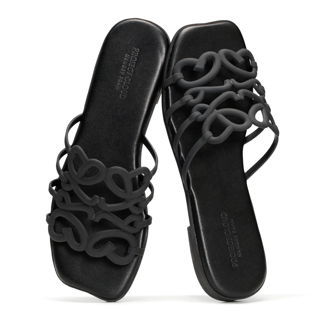 Lisa | Sandalias de Eco-Cuero 100% | Memory Foam | Ligeras | Antideslizantes