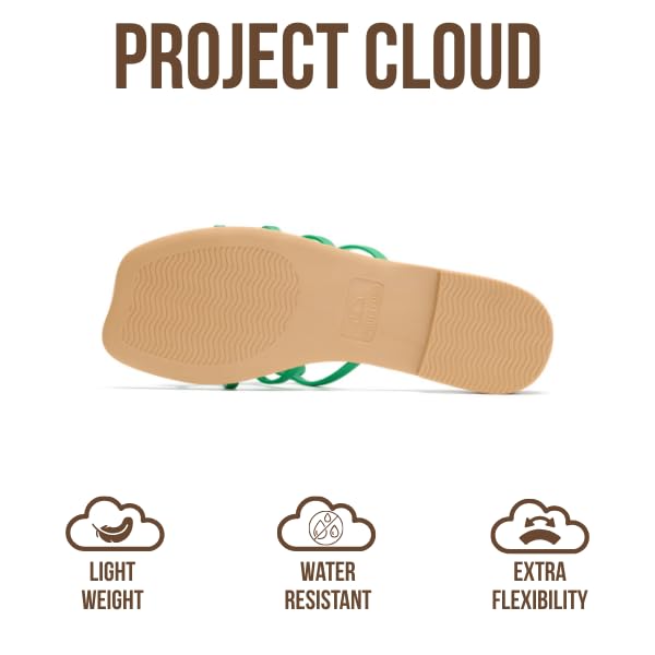 Lisa | Sandalias de Eco-Cuero 100% | Memory Foam | Ligeras | Antideslizantes