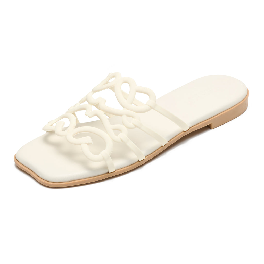 Lisa | Sandalias de Eco-Cuero 100% | Memory Foam | Ligeras | Antideslizantes