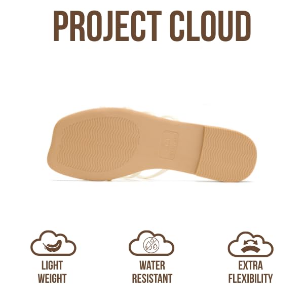 Lisa | Sandalias de Eco-Cuero 100% | Memory Foam | Ligeras | Antideslizantes