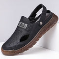 Marino - Sandalias Ortopédicas de Piel | Edición Premium